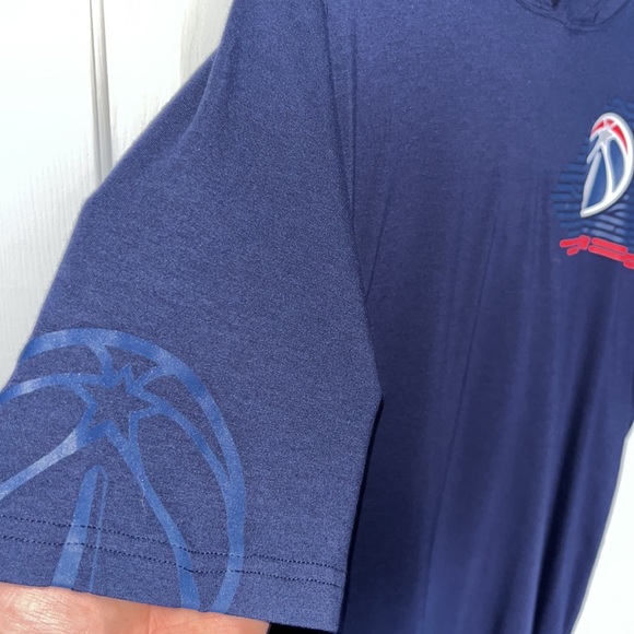 Washington Wizards NBA combine warm up top with hoodie. - Picture 3 of 6